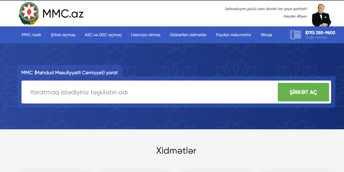 Yerli investisiyalı MMC-nin elektron dövlət qeydiyyatı » MMC.az - MMC ...